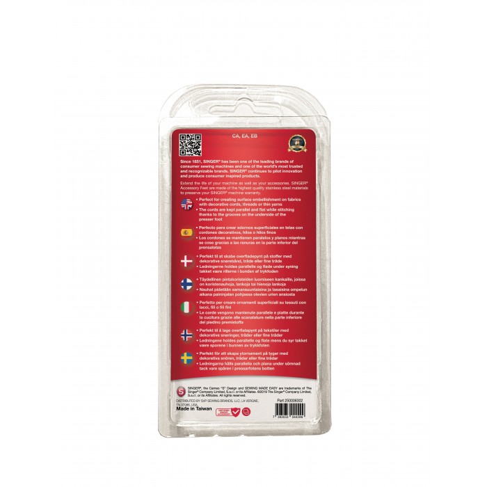 Pied de cordon de serrage - 250006302