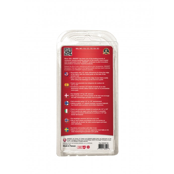 Foot decorative stitches - 250060202