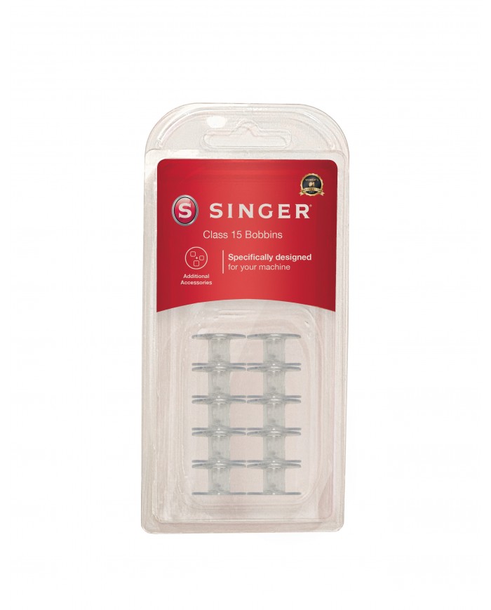 10 Bobine Per Macchine Da Cucire Singer | Serie 66, 99, 200, 300, 400, 500 | Ricambio Originale - 5