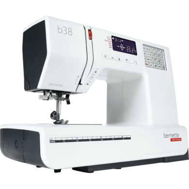 Bernette B38 Macchina per cucire elettronica con piedino tagliacuci