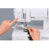 Overlocker et couvercle de point Baby Lock GLORIA