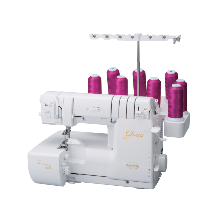 Tagliacuci e punto copertura Baby Lock GLORIA