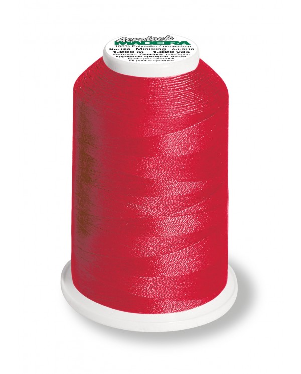 Navette Aerolock Miniking à partir de 1200mt. Couleur 9470 - Rubis