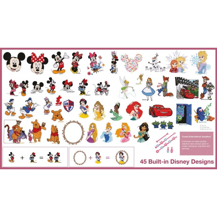 Machine à coudre et à broder Brother Innov-is M280D Disney