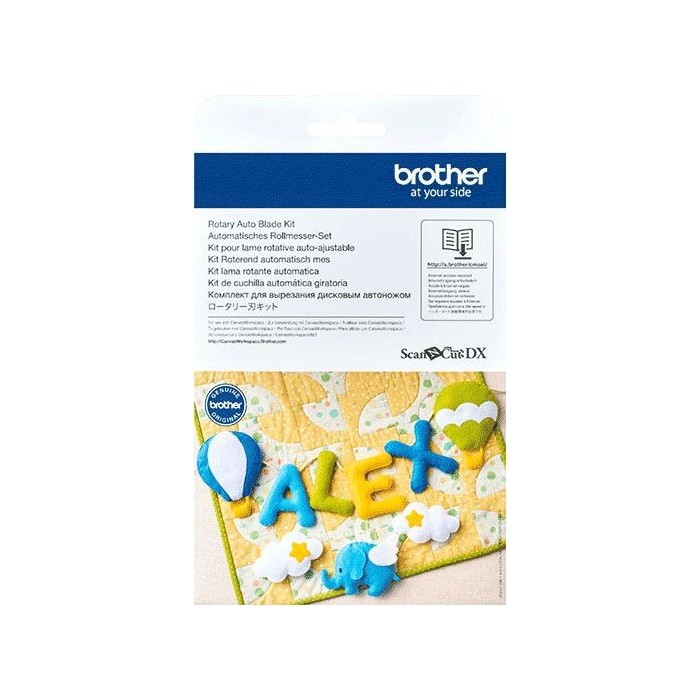 Kit lama taglierina rotante automatica con supporto - Scanncut Seri...