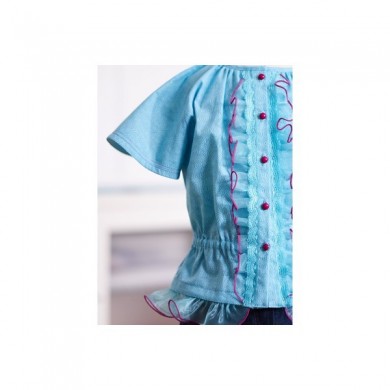 Pied transparent pour point de couverture