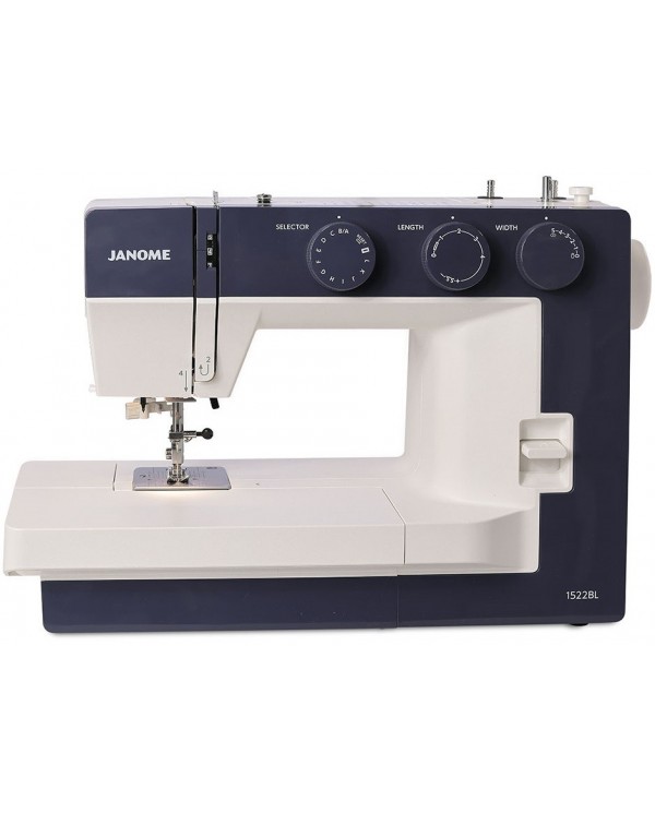 Janome 1522 blue - Mechanical sewing machine