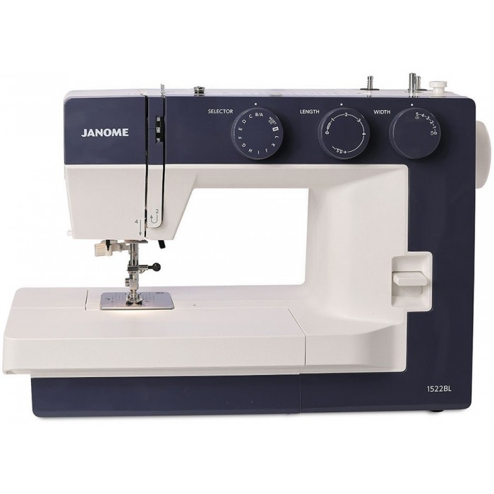 Janome 1522 blu - Macchina per cucire meccanica