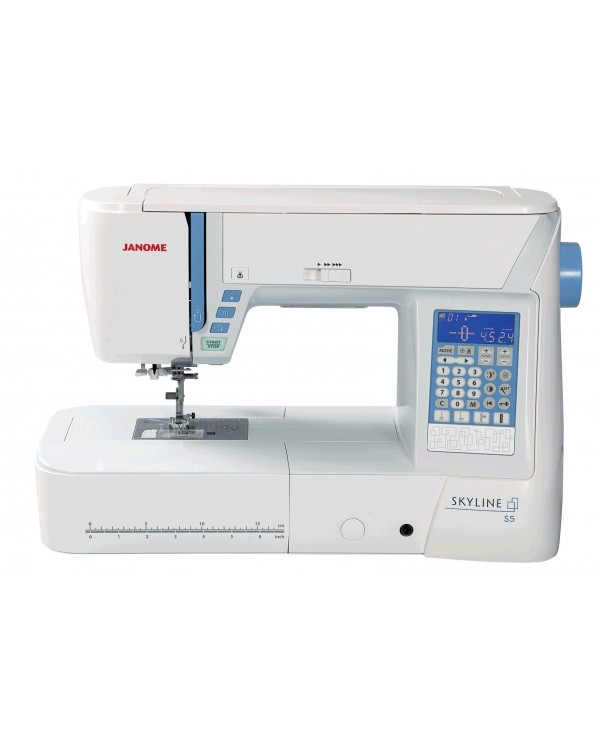 Janome Skyline S5 - Machine à coudre électronique