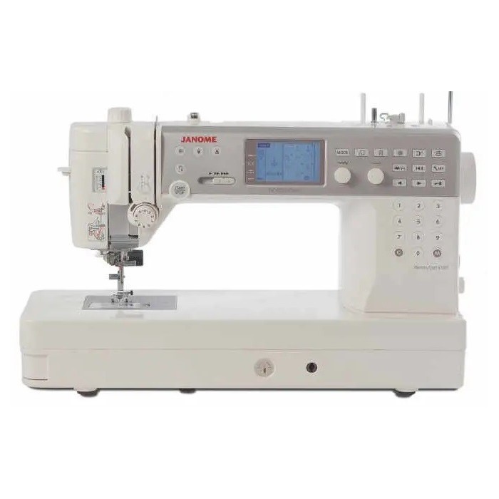 Machine à coudre électronique professionnelle à bras long Janome Memory Craft 6700P