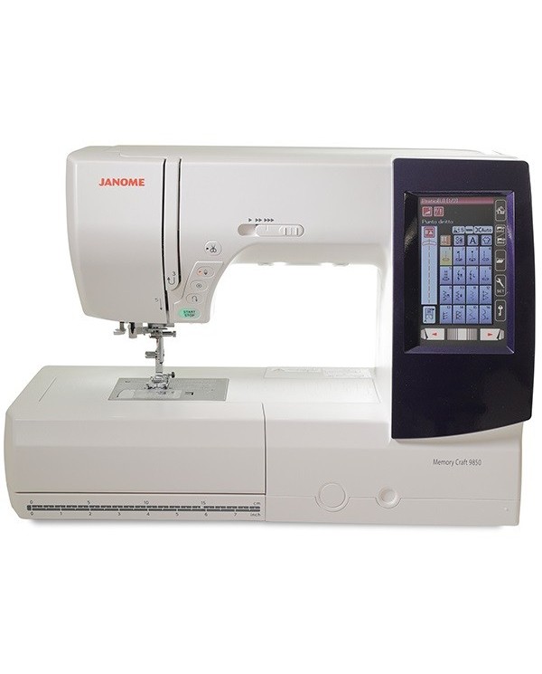 Janome Memory Craft 9850 - Sewing and embroidery machine