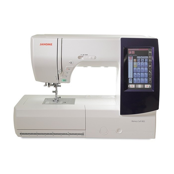 Janome Memory Craft 9850 - Macchina per cucire e ricamare
