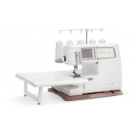 Husqvarna Viking Amber Air S600 Overlock with Cover & Cover...