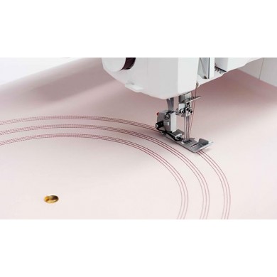 Husqvarna Viking Amber Air S600 Taglia cuci con punto copertura e i...