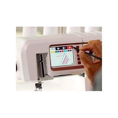 Husqvarna Viking Amber Air S600 Overlock with Cover & Cover...