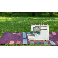 Husqvarna Viking Amber Air S600 Taglia cuci con punto copertura e i...
