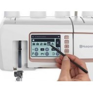 Husqvarna Viking Amber Air S600 Overlock with Cover & Cover...