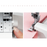 Husqvarna Viking Amber Air S600 Overlock with Cover & Cover...