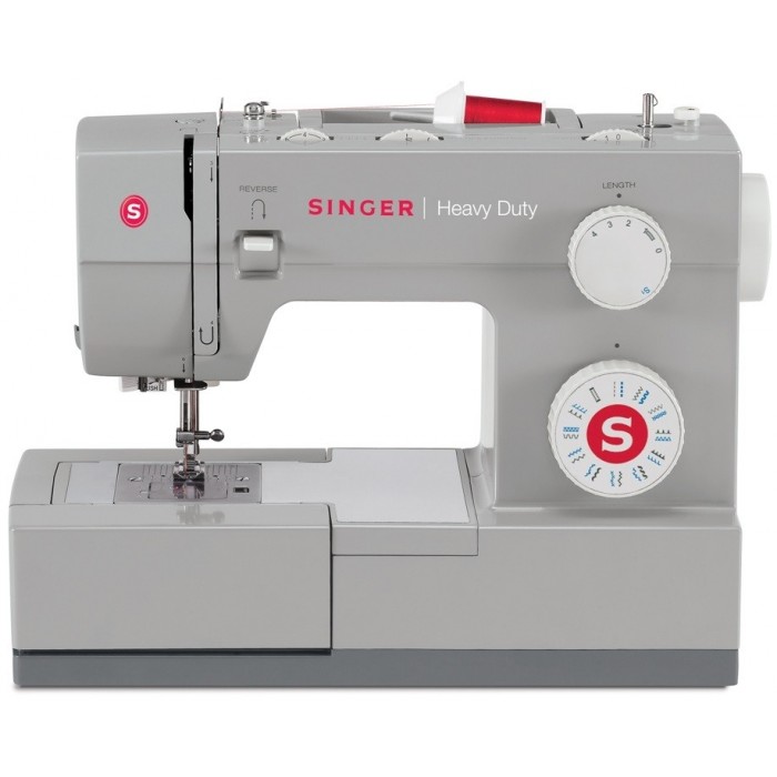 Singer Heavy Duty 4423 - Mechanical Sewing Machine + Overlock Foot + Kit of 15 Presser Feet