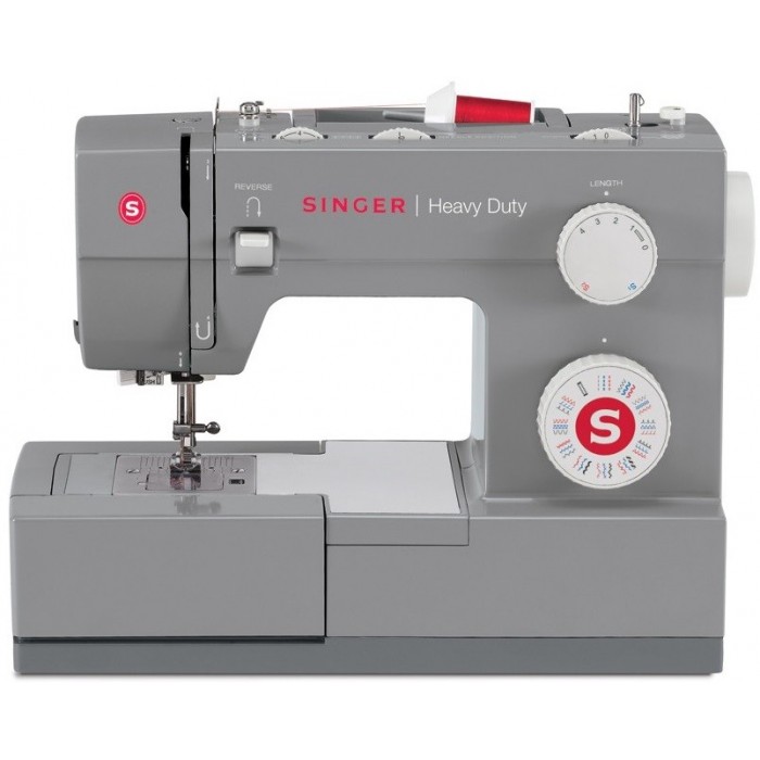 Singer Heavy Duty 4432 - Machine à coudre mécanique + pied de surjet + kit de 15 pieds