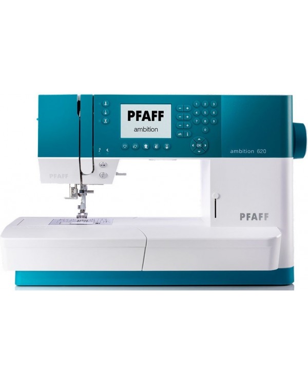 Machine à coudre électronique à double alimentation Pfaff Ambition 620