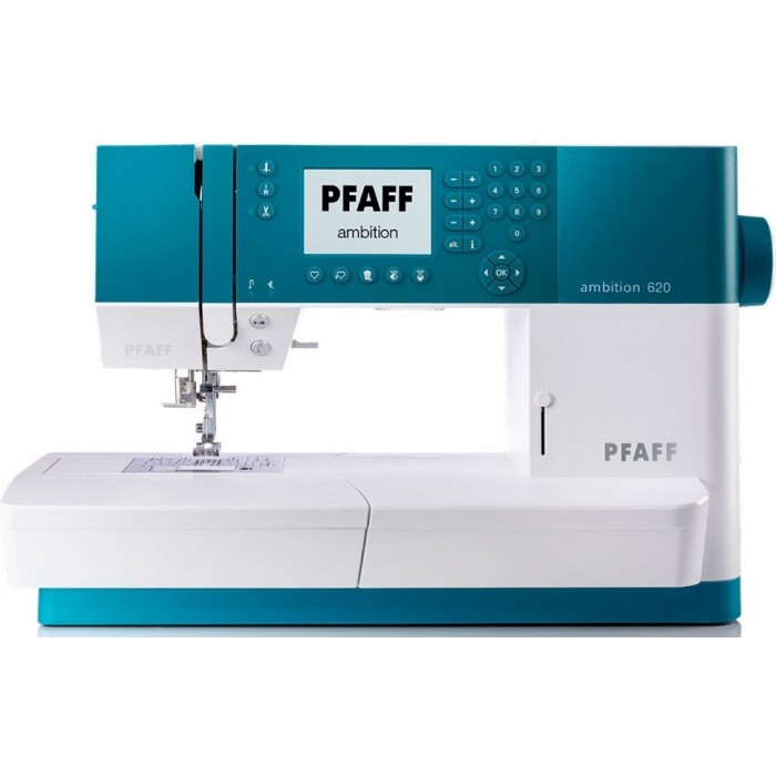 Electronic sewing machine with double feed Pfaff Ambition 620