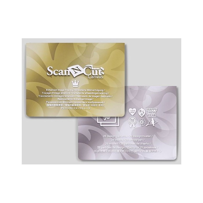 Pack Premium 2 pour Brother Scanncut Canvas + 25 Designs - CACVPPAC2