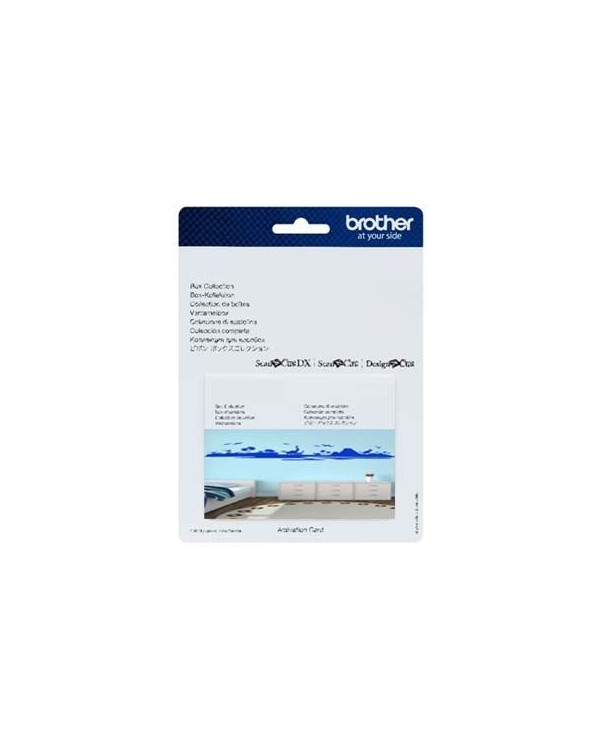 Drawing collection n. 1 for Roll Feeder Brother Scanncut - CADXRFDP01