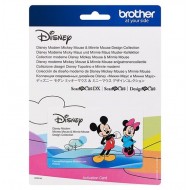Scheda Disney n.10 "Topolino & Minnie moderni" Brother Scanncut - C...