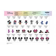 Disney card n.10 "Modern Mickey & Minnie" Brother Scanncut - C...