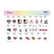 Scheda Disney n.10 "Topolino & Minnie moderni" Brother Scanncut - C...