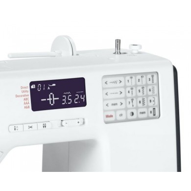 Bernette B38 Macchina per cucire elettronica con piedino tagliacuci