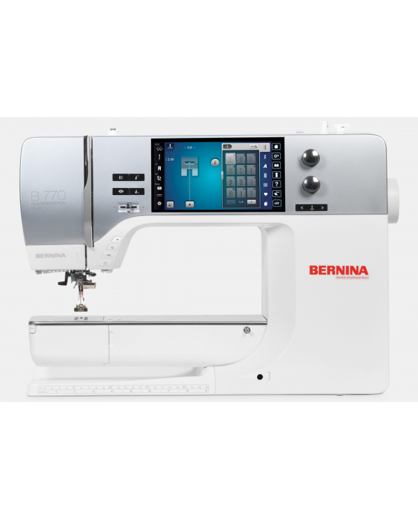 Bernina 770 QE PLUS - Embroidery Compatible Electronic Sewing Machine