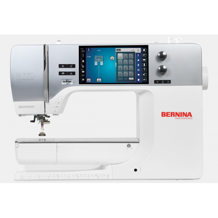 Bernina 770 QE PLUS - Macchina per cucire elettronica compatibile con ricamo