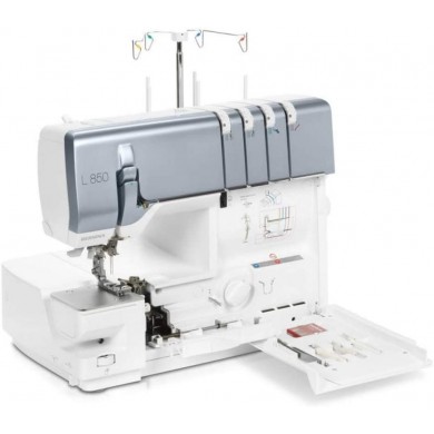 Bernina L-850 - Verrouillages à 4 fils avec filetage d’air