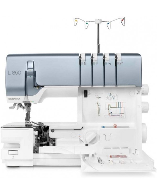 Bernina L-850 - Surjeteuse à 4 fils avec filetage pneumatique