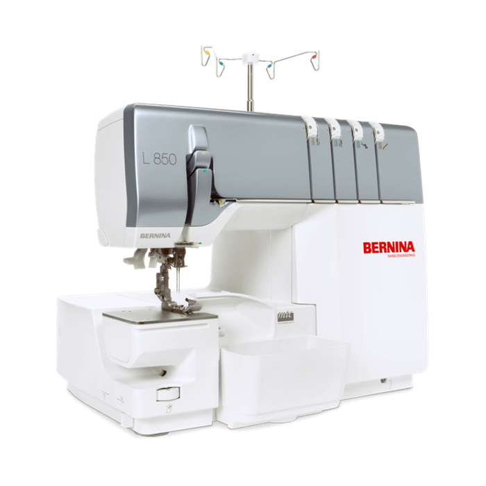 Bernina L-850 - Tagliacuci 4 fili con infilatura ad aria