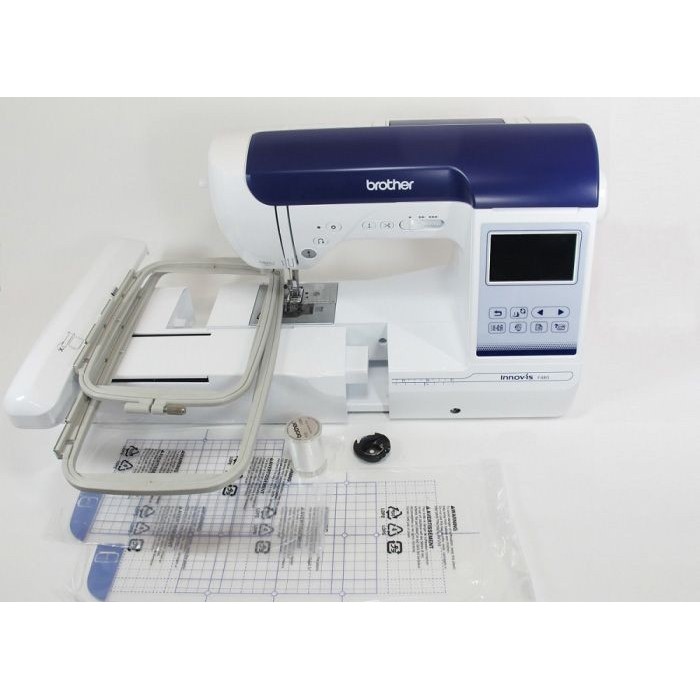 Sewing and embroidery machine Brother Innov-is F480 + Double foot