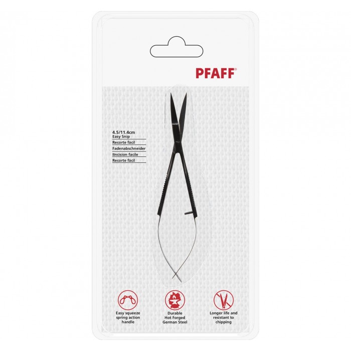Pfaff 821289996 Ciseaux Easy Snip 4,5"/11,4 cm Easy Snip