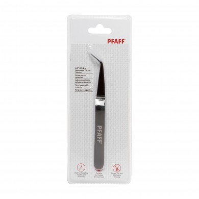 Pfaff 821290996 11.4CM/4.5" Pfaff opposable curved tweezers