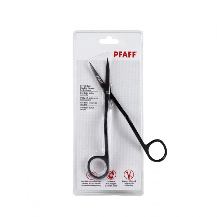 Pfaff 821291996 Forbici da ricamo a doppia curva 15,2 CM/6“