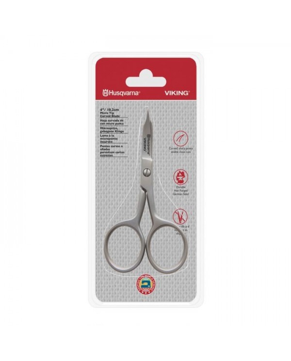 Husqvarna Viking 920664996 Ciseaux à broder avec pointe avec micro courbe...