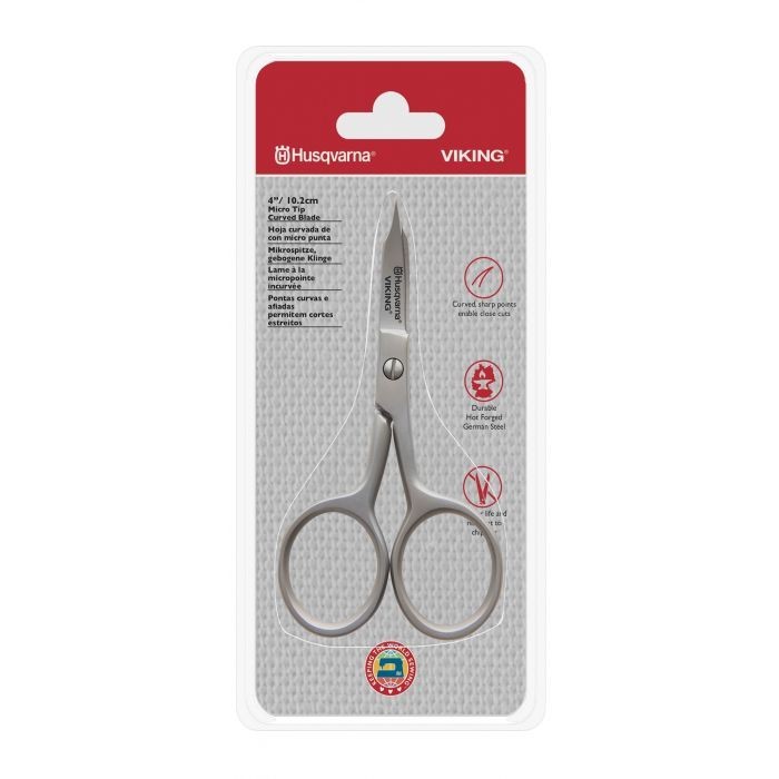 Husqvarna Viking 920664996 Embroidery scissors with tip with micro curve...