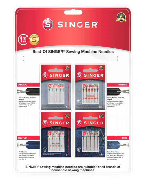 Singer 250088002 Kit d’aiguilles 25