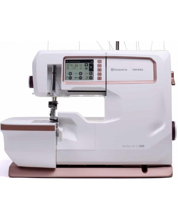 Coverlock and Air Threading Husqvarna Viking Amber Air S600