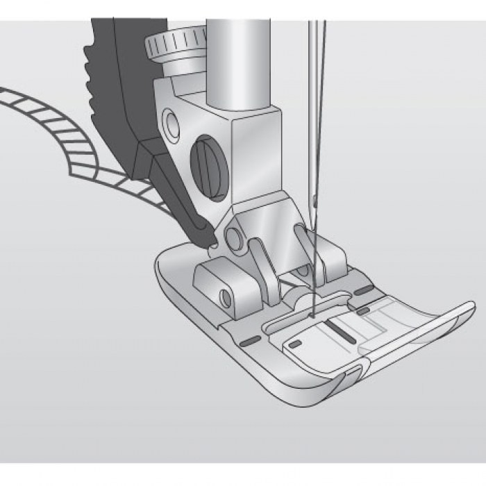 Pfaff 820253096 Piedino per punti decorativi con sistema IDT