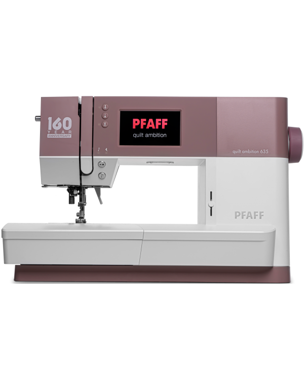 Quilt Ambition 635 Machine à coudre électronique à double alimentation Pfaff