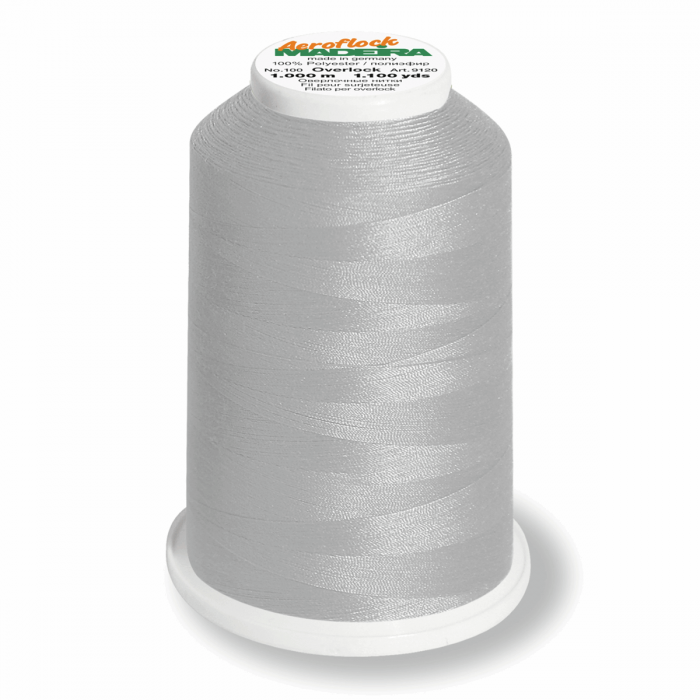 Yarn yarn Madeira Aeroflock - Pearl grey 8100