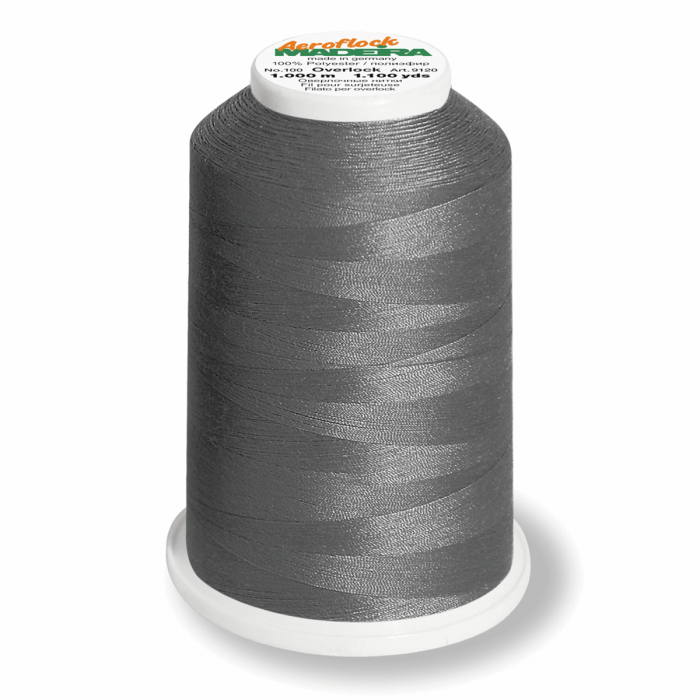 Aeroflock Madeira Yarn - Dark Grey 8111
