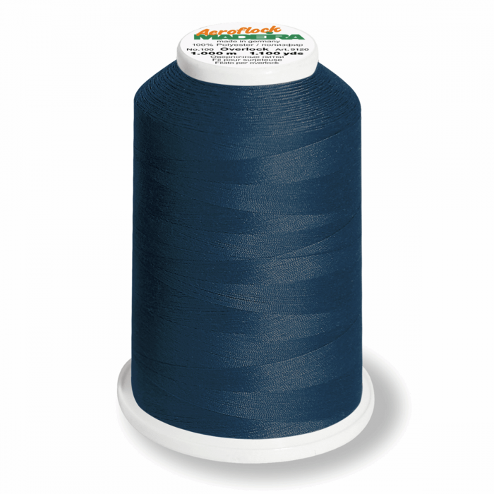 Yarn Madeira Aeroflock - Petrol Blue 8420